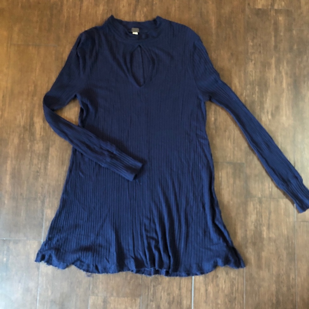 Free people keyhole tunic